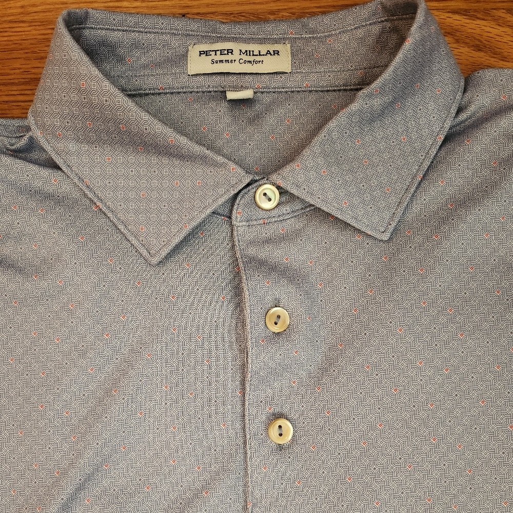 PeterMillar Soriano Perfomance Jersey Polo Infinity Summer Comfort Size M - Picture 6 of 13